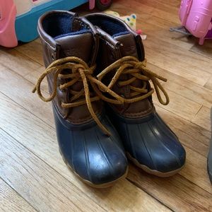 Little Girls Sperry Duck Boots